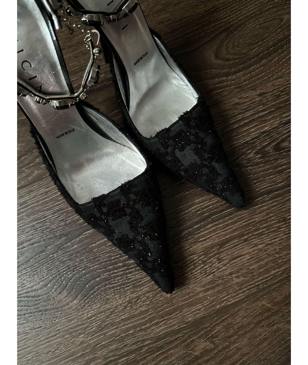 VICINI Черные туфли, фото 2