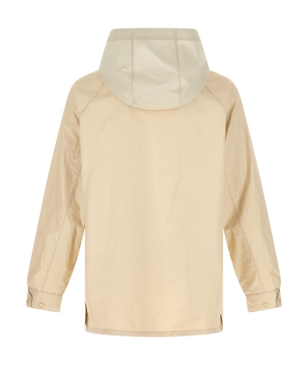 LEMAIRE Бежевая льняная куртка, фото 2