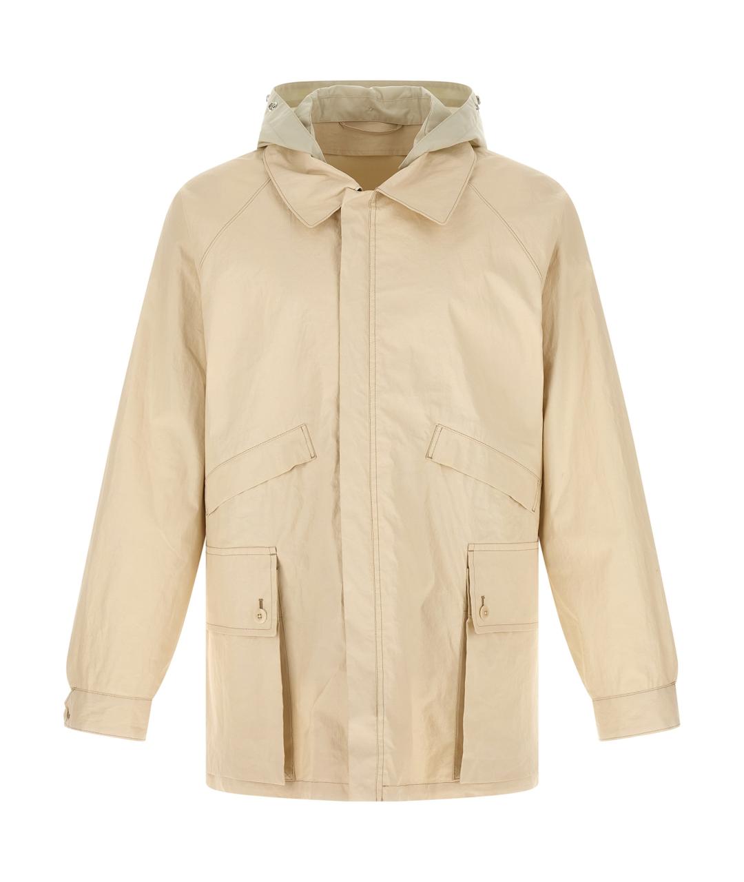 LEMAIRE Бежевая льняная куртка, фото 1