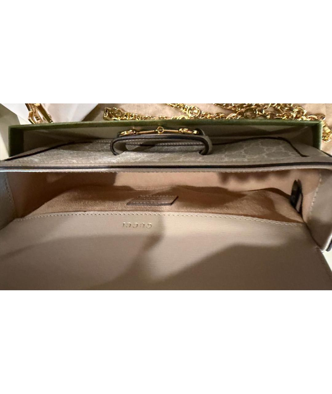 GUCCI Бежевая сумка через плечо, фото 4