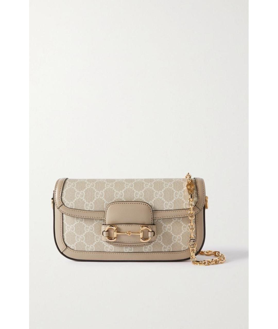 GUCCI Бежевая сумка через плечо, фото 5