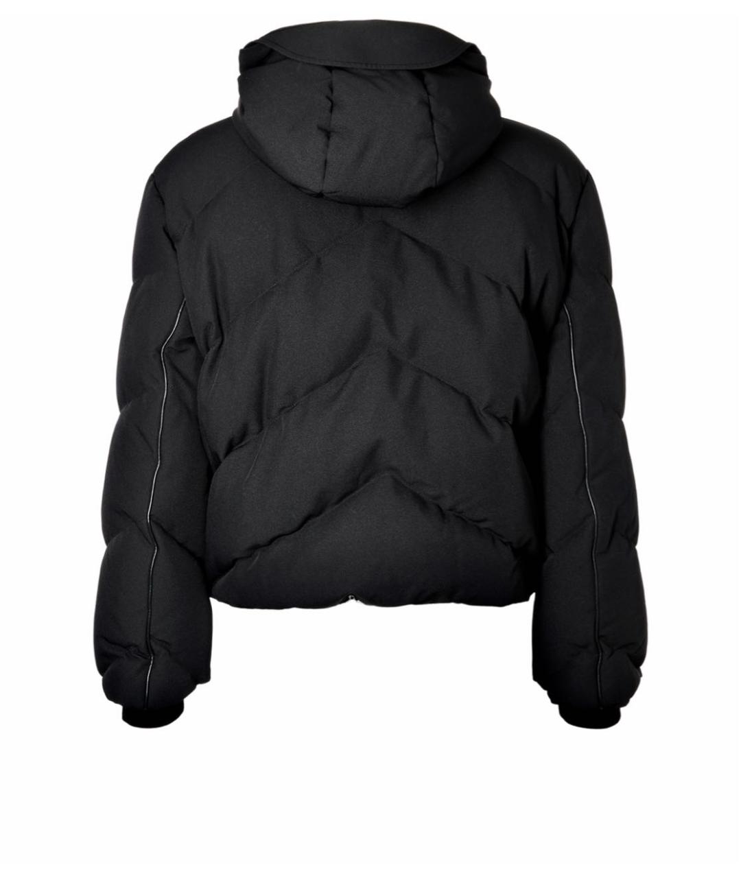 HERMES Черный полиамидовый пуховик, фото 2