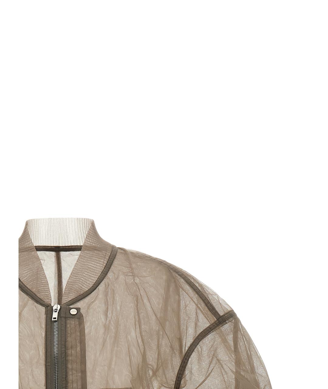 RICK OWENS Серая куртка, фото 3