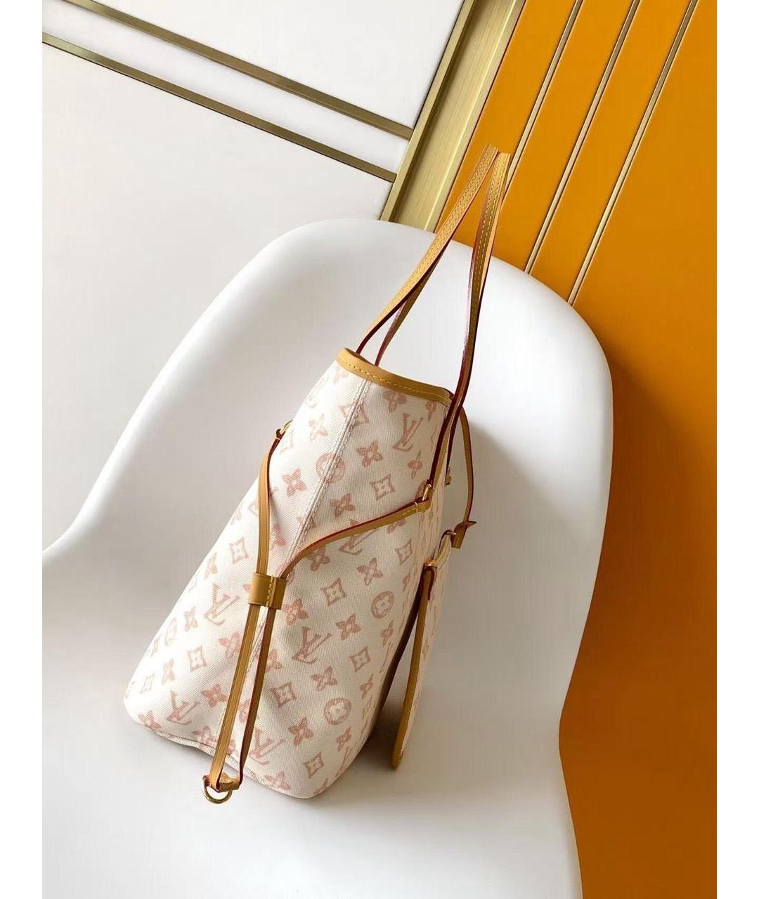 LOUIS VUITTON Бежевая сумка тоут, фото 2