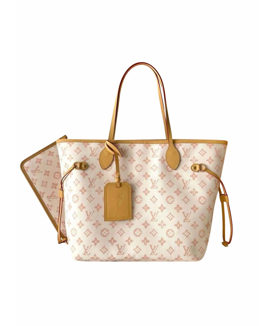 LOUIS VUITTON Бежевая сумка тоут, фото 1