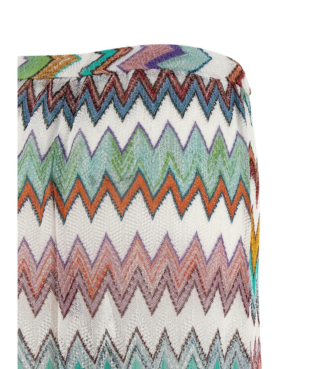 MISSONI Мульти вискозные прямые брюки, фото 4