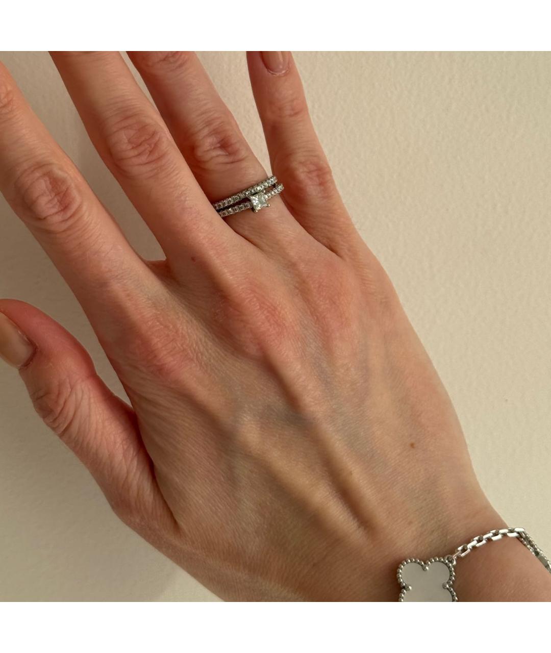 TIFFANY&CO Серебряное кольцо из белого золота, фото 5