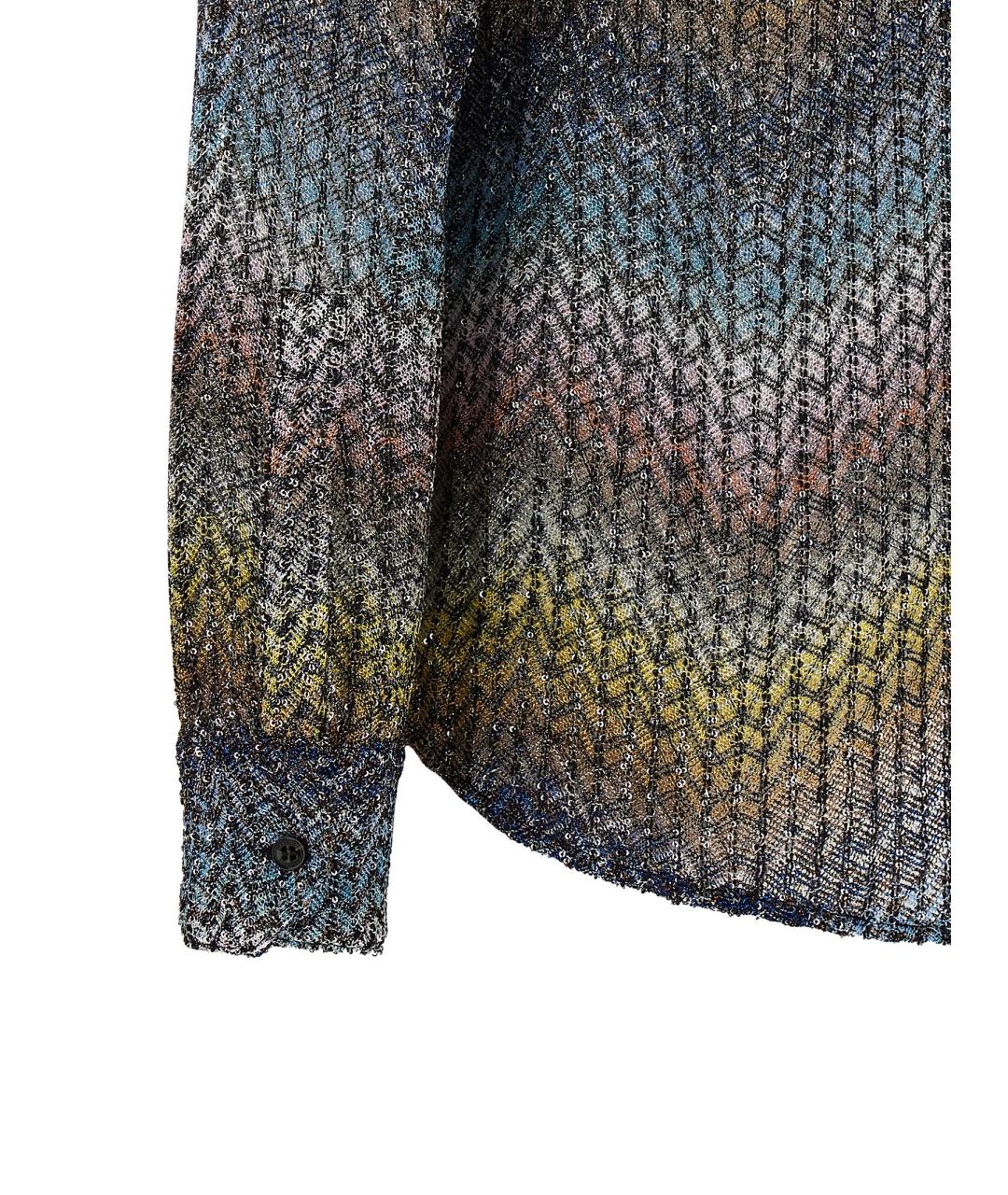 MISSONI Мульти вискозная рубашка, фото 4