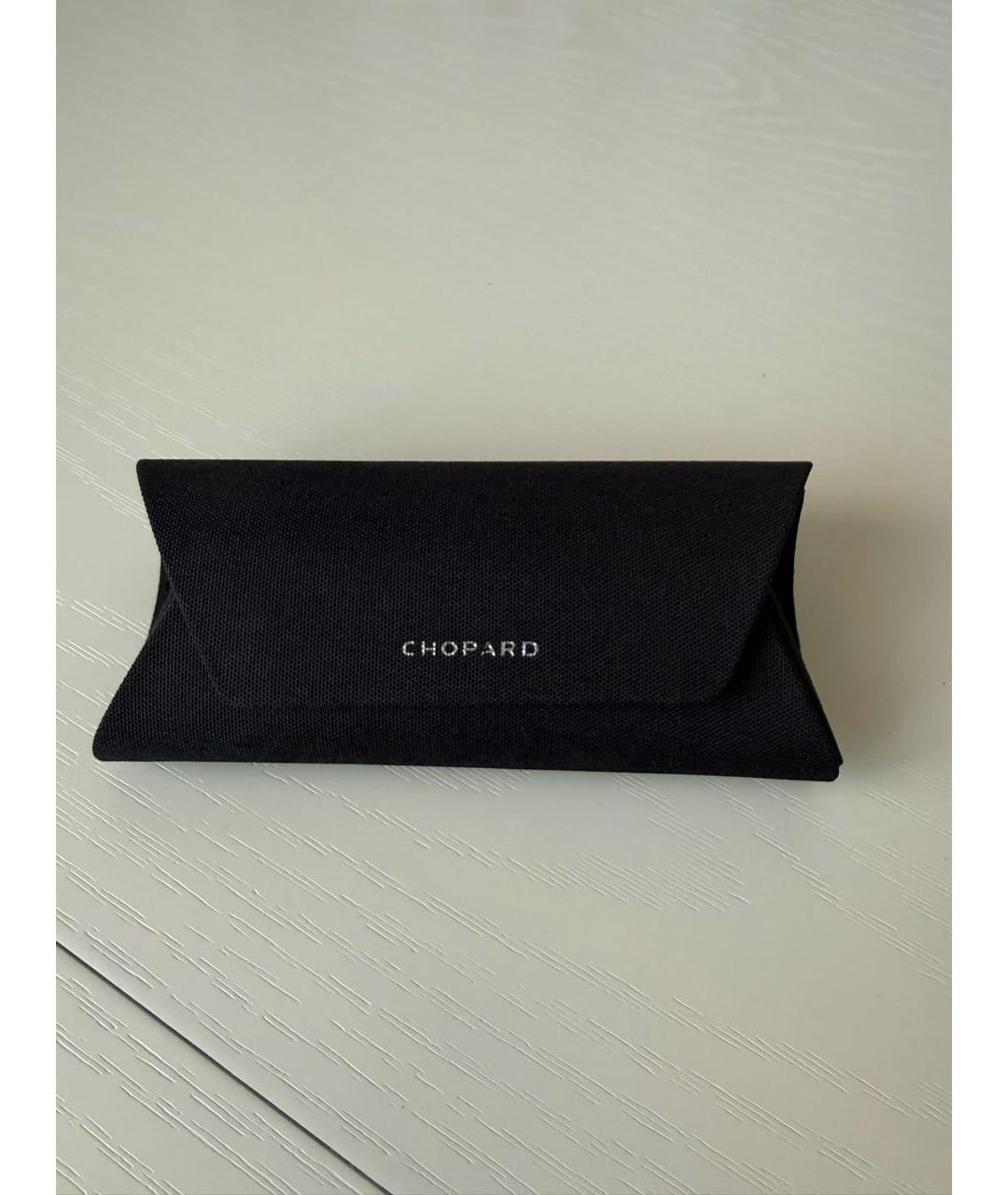 CHOPARD Золотые металлические солнцезащитные очки, фото 4