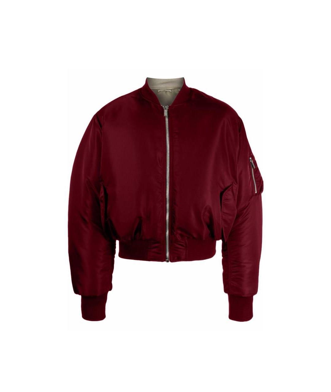 VTMNTS Бордовая полиэстеровая куртка, фото 2