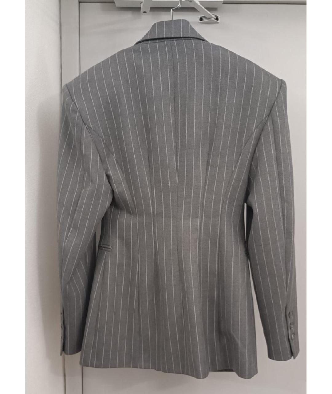 THE ANDAMANE Серый полиэстеровый костюм с брюками, фото 3