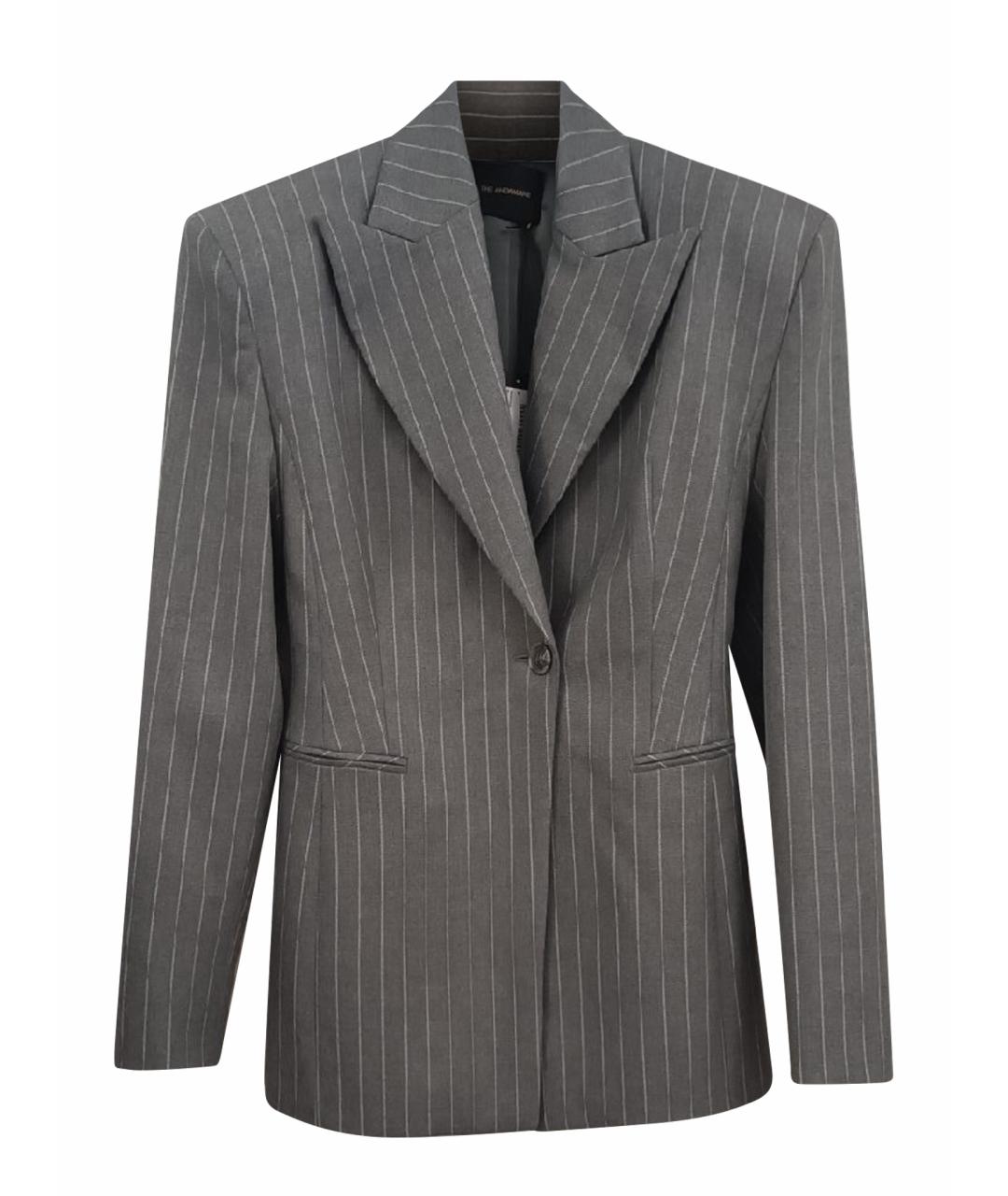 THE ANDAMANE Серый полиэстеровый костюм с брюками, фото 1