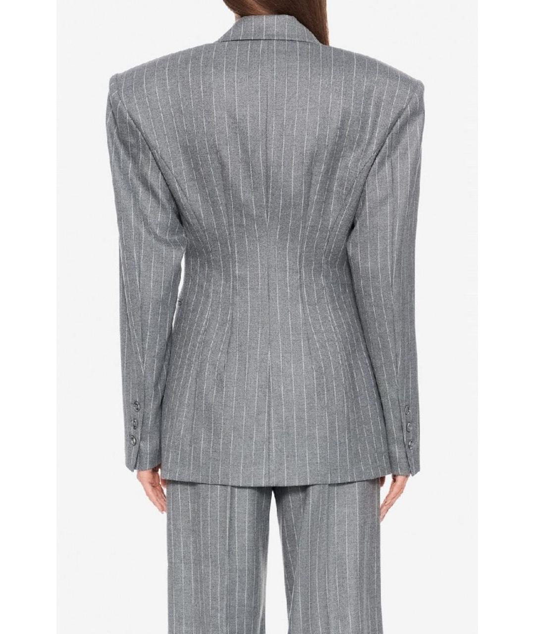 THE ANDAMANE Серый полиэстеровый костюм с брюками, фото 9