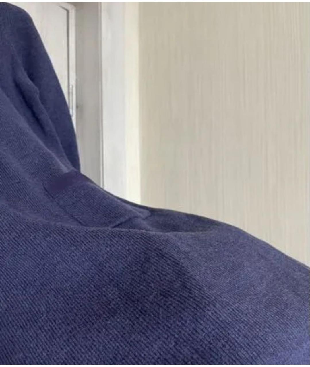 FERRAGAMO Фиолетовое шерстяное повседневное платье, фото 3