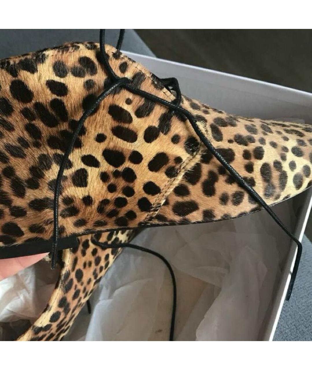 ISABEL MARANT ETOILE Коричневые брогги и оксфорды, фото 4