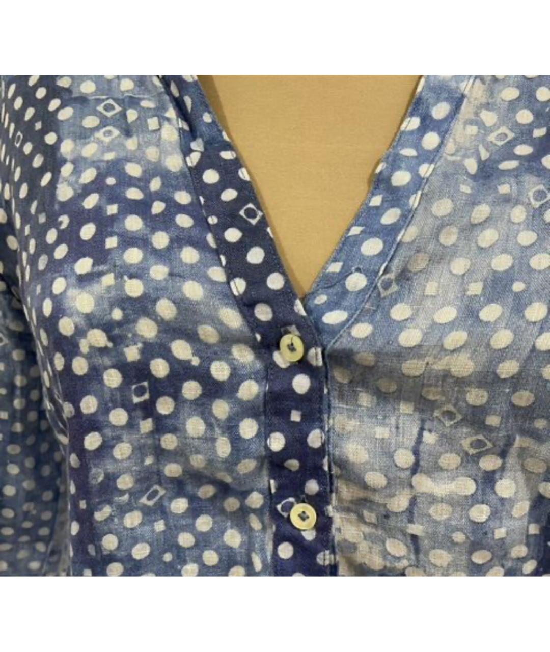 120% LINO Мульти льняная блузы, фото 5