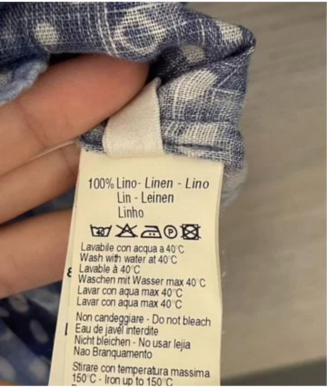 120% LINO Мульти льняная блузы, фото 6