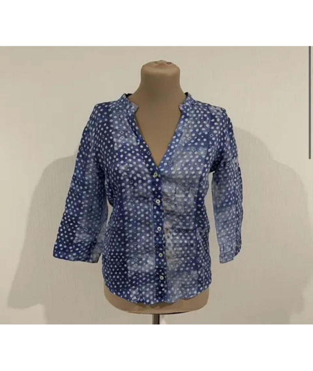 120% LINO Мульти льняная блузы, фото 9