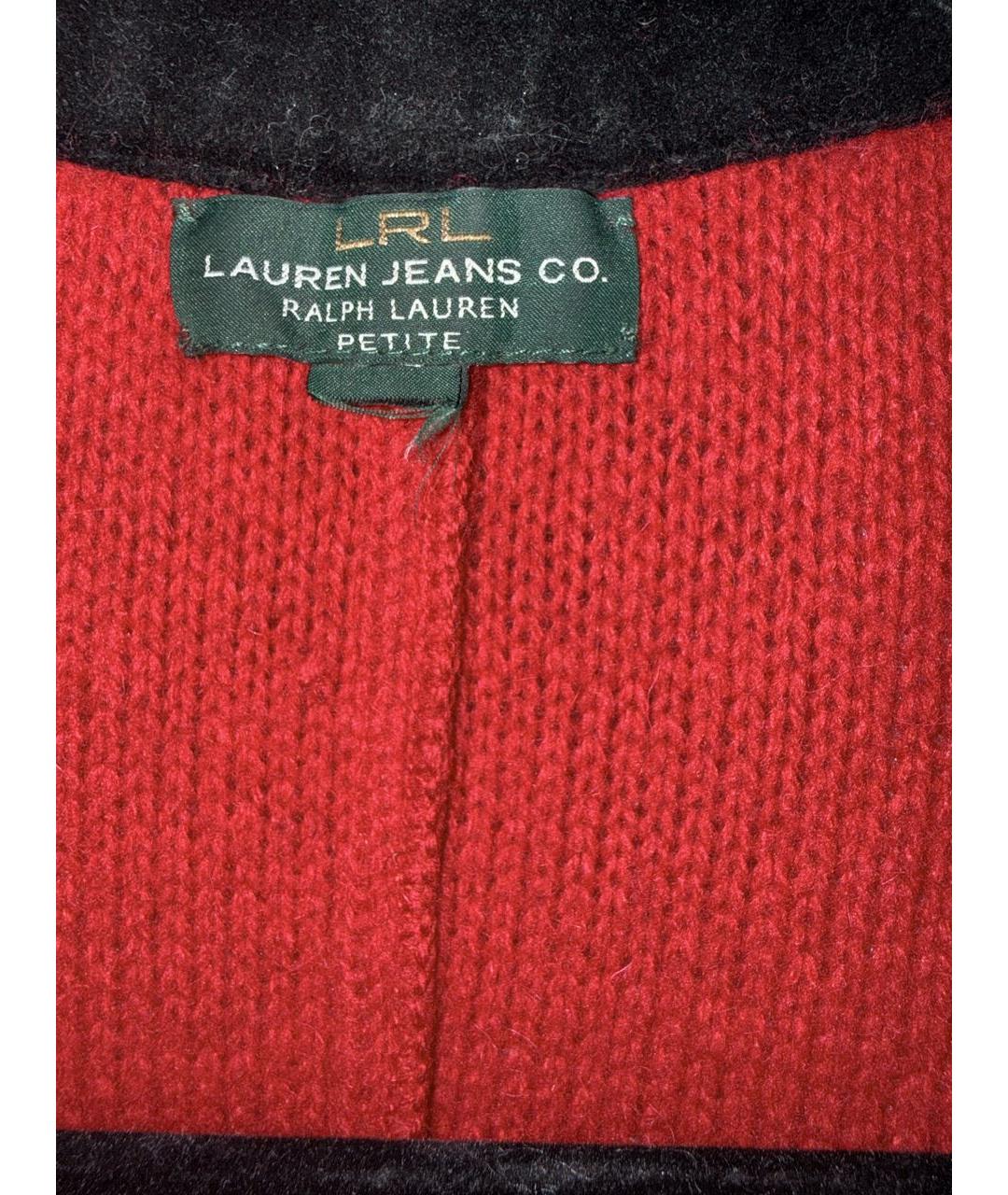 RALPH LAUREN Красный шерстяной кардиган, фото 5