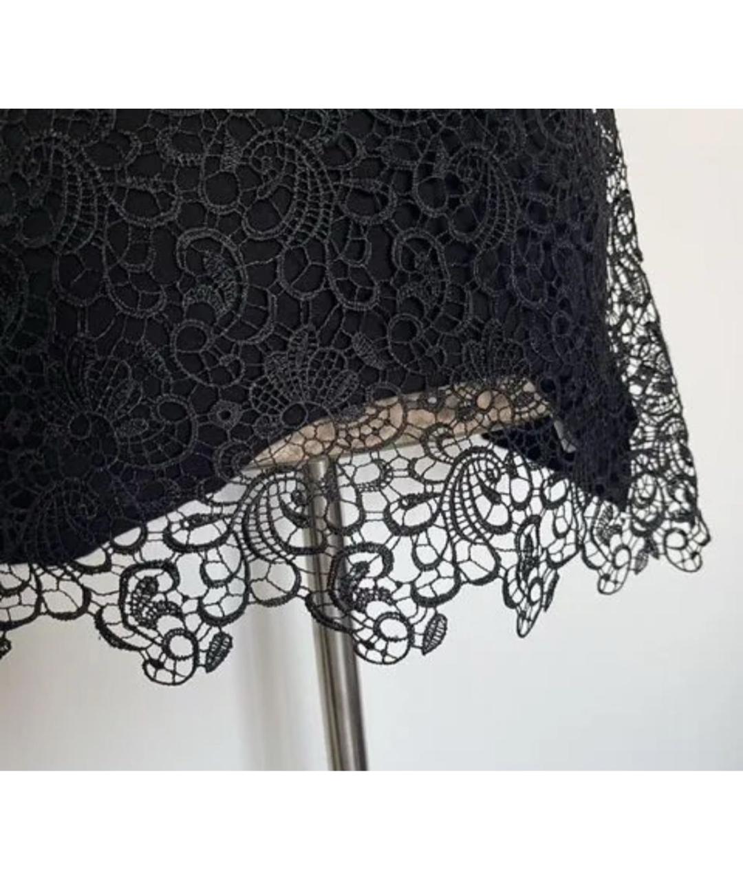 TWIN-SET Черная вискозная майка, фото 5