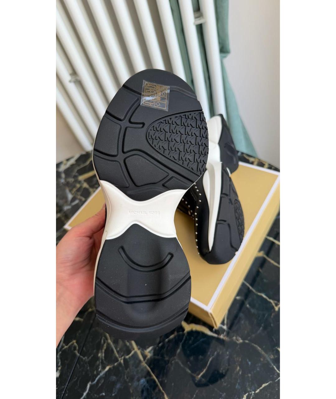 MICHAEL KORS Черные кроссовки, фото 7