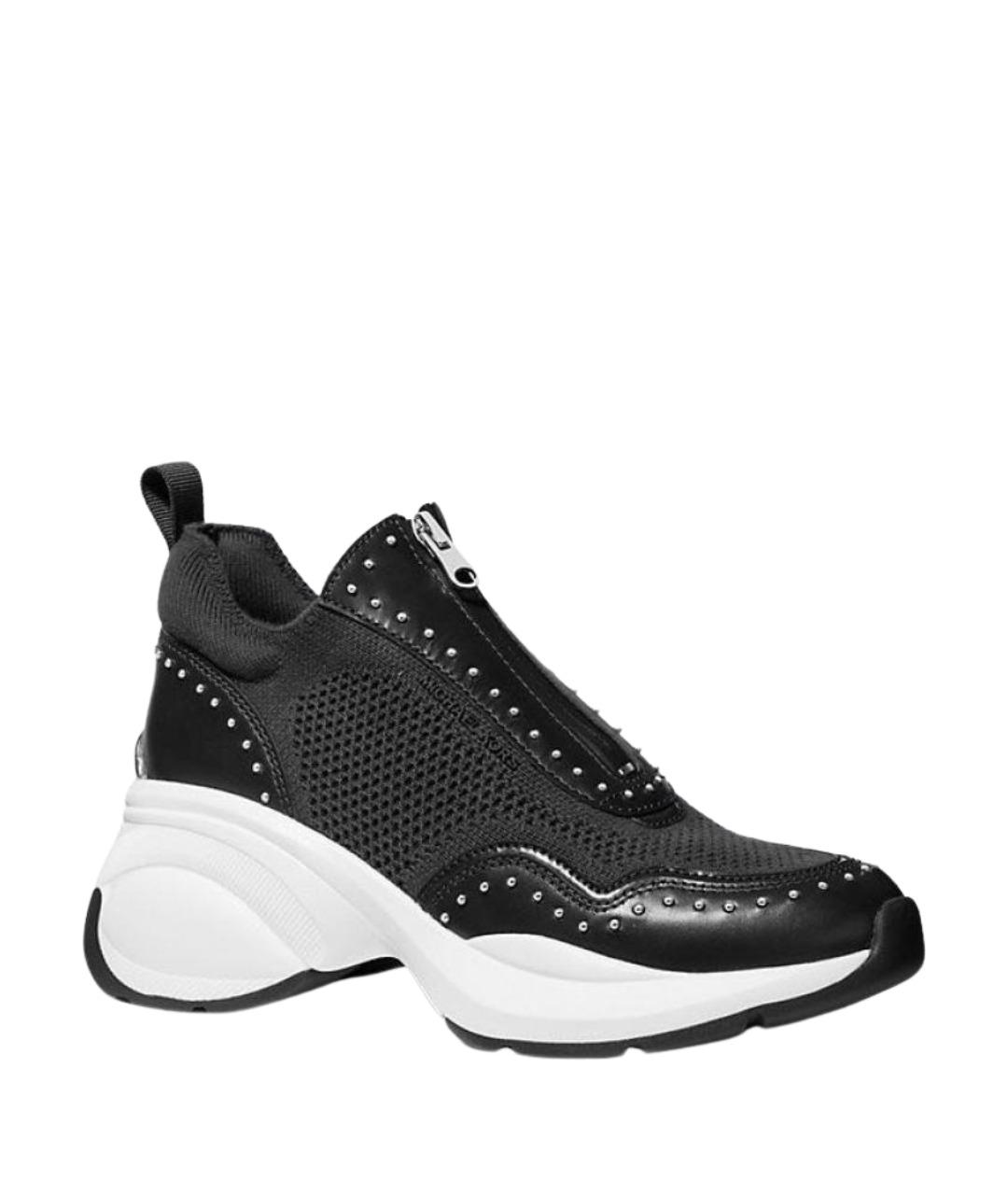 MICHAEL KORS Черные кроссовки, фото 1