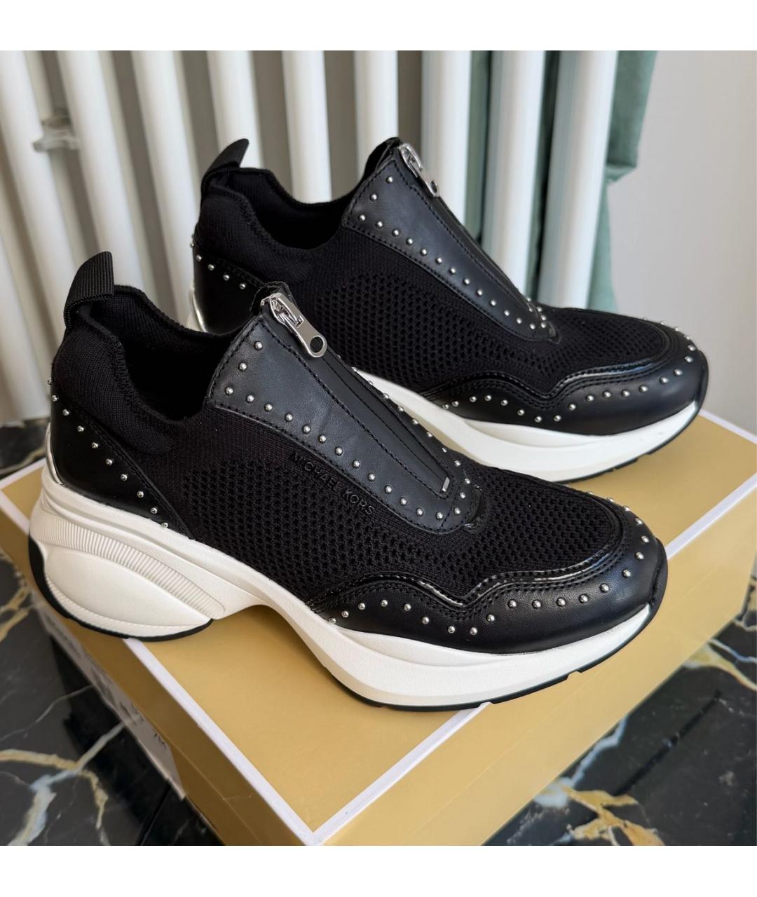 MICHAEL KORS Черные кроссовки, фото 2