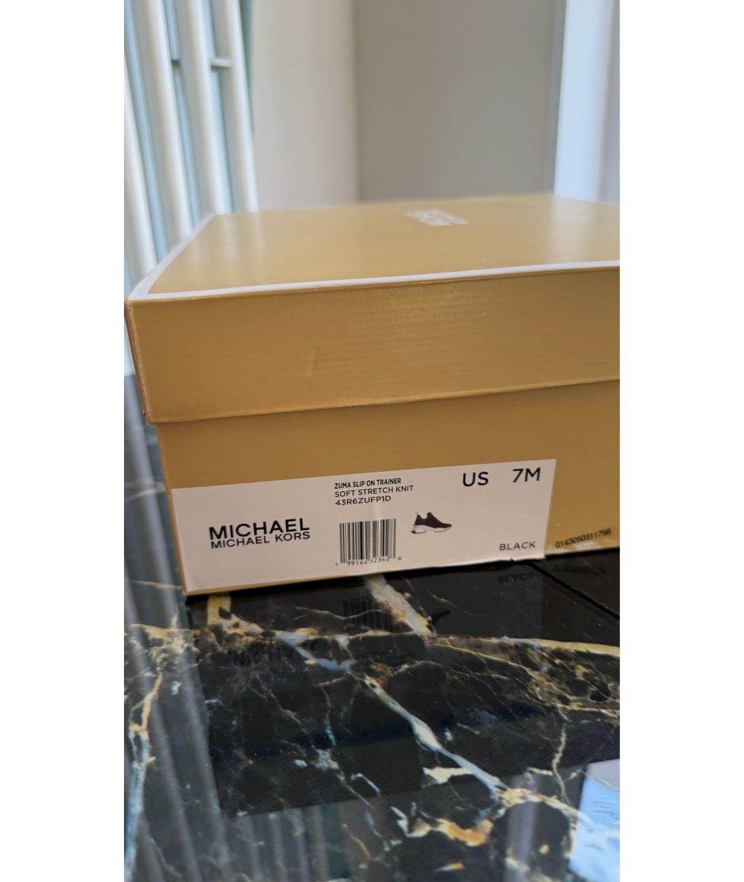 MICHAEL KORS Черные кроссовки, фото 8