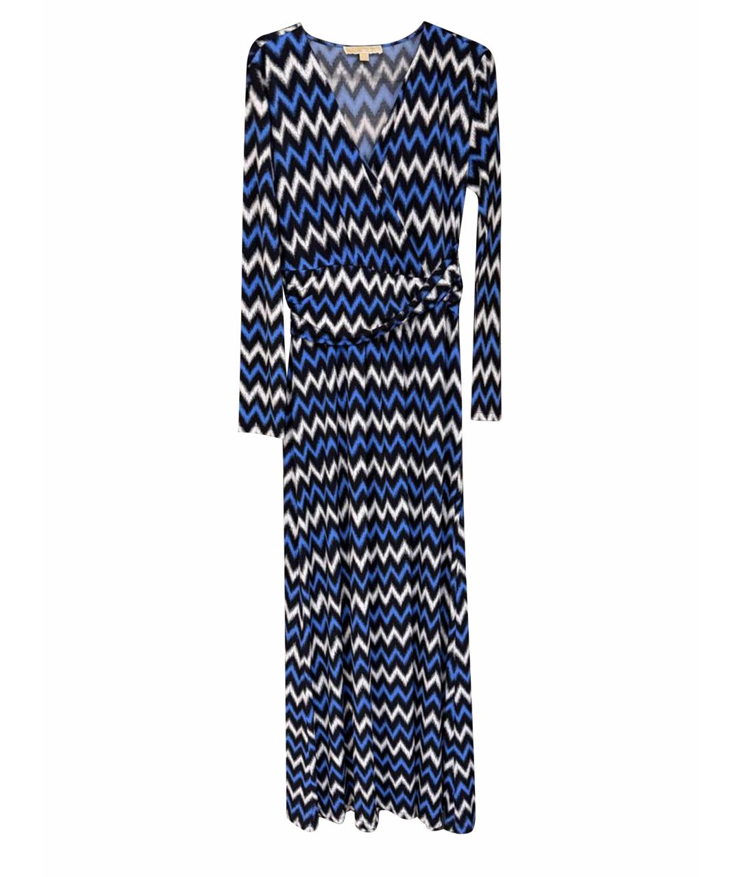 MICHAEL KORS Мульти полиэстеровое вечернее платье, фото 1