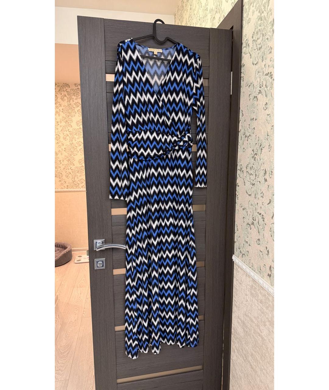 MICHAEL KORS Мульти полиэстеровое вечернее платье, фото 6