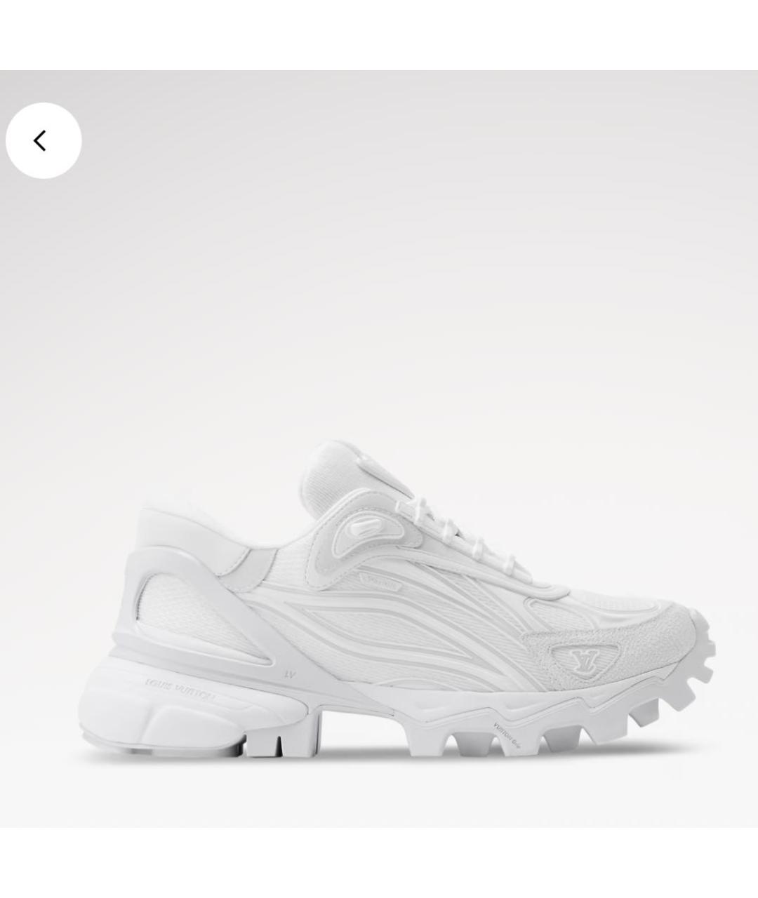 LOUIS VUITTON Белые кожаные высокие кроссовки / кеды, фото 1