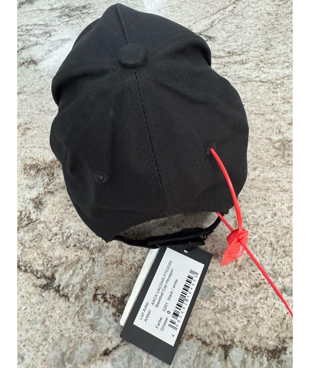 PHILIPP PLEIN Черная хлопковая кепка/бейсболка, фото 6
