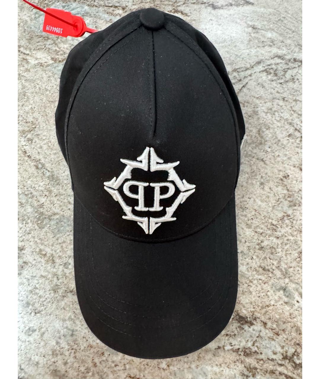 PHILIPP PLEIN Черная хлопковая кепка/бейсболка, фото 9