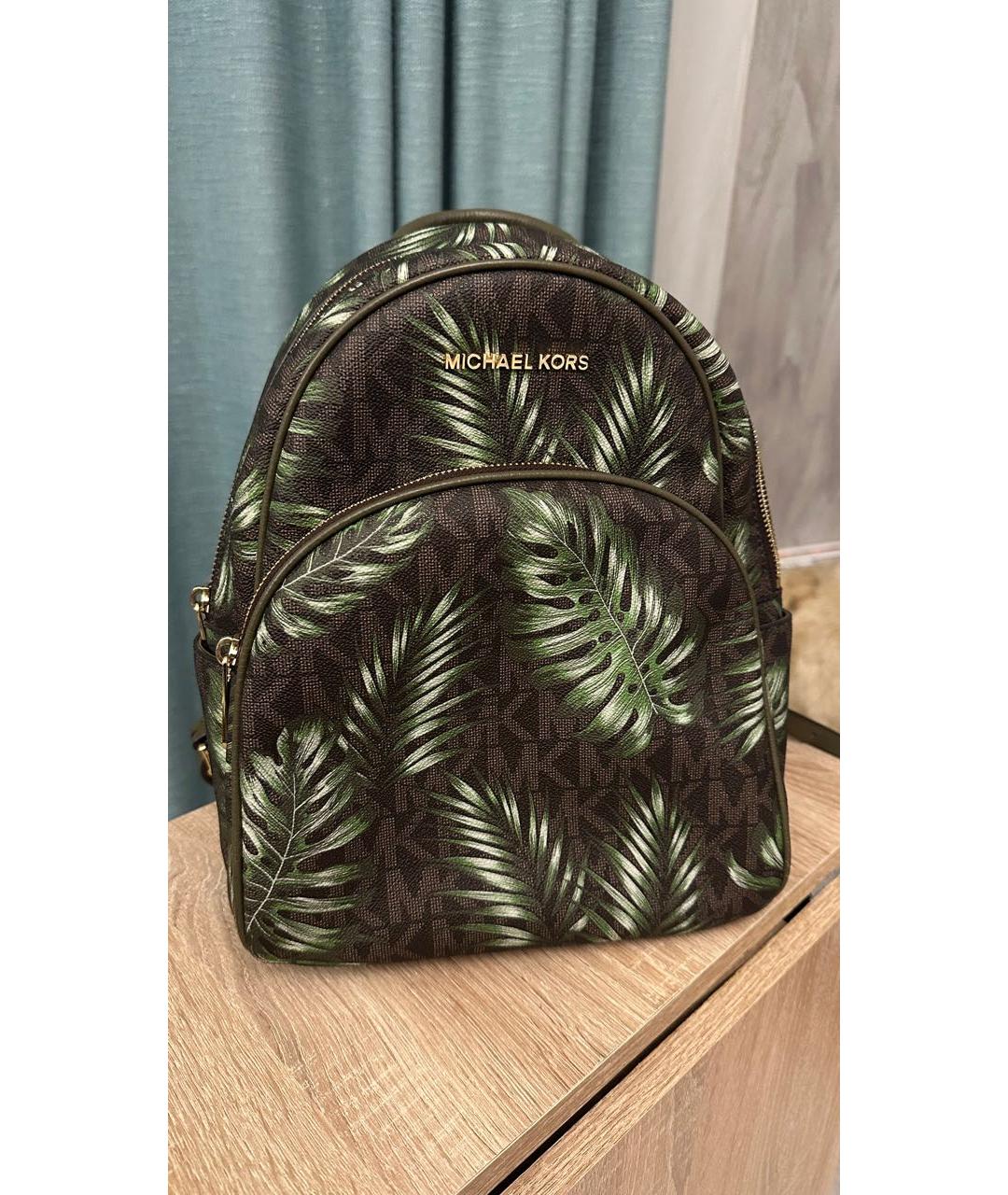 MICHAEL KORS Зеленый рюкзак, фото 9