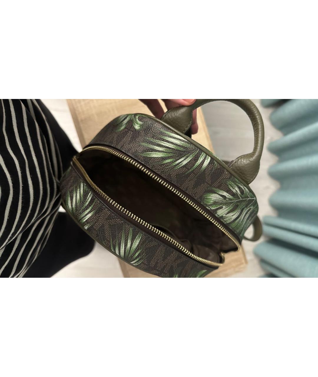 MICHAEL KORS Зеленый рюкзак, фото 6