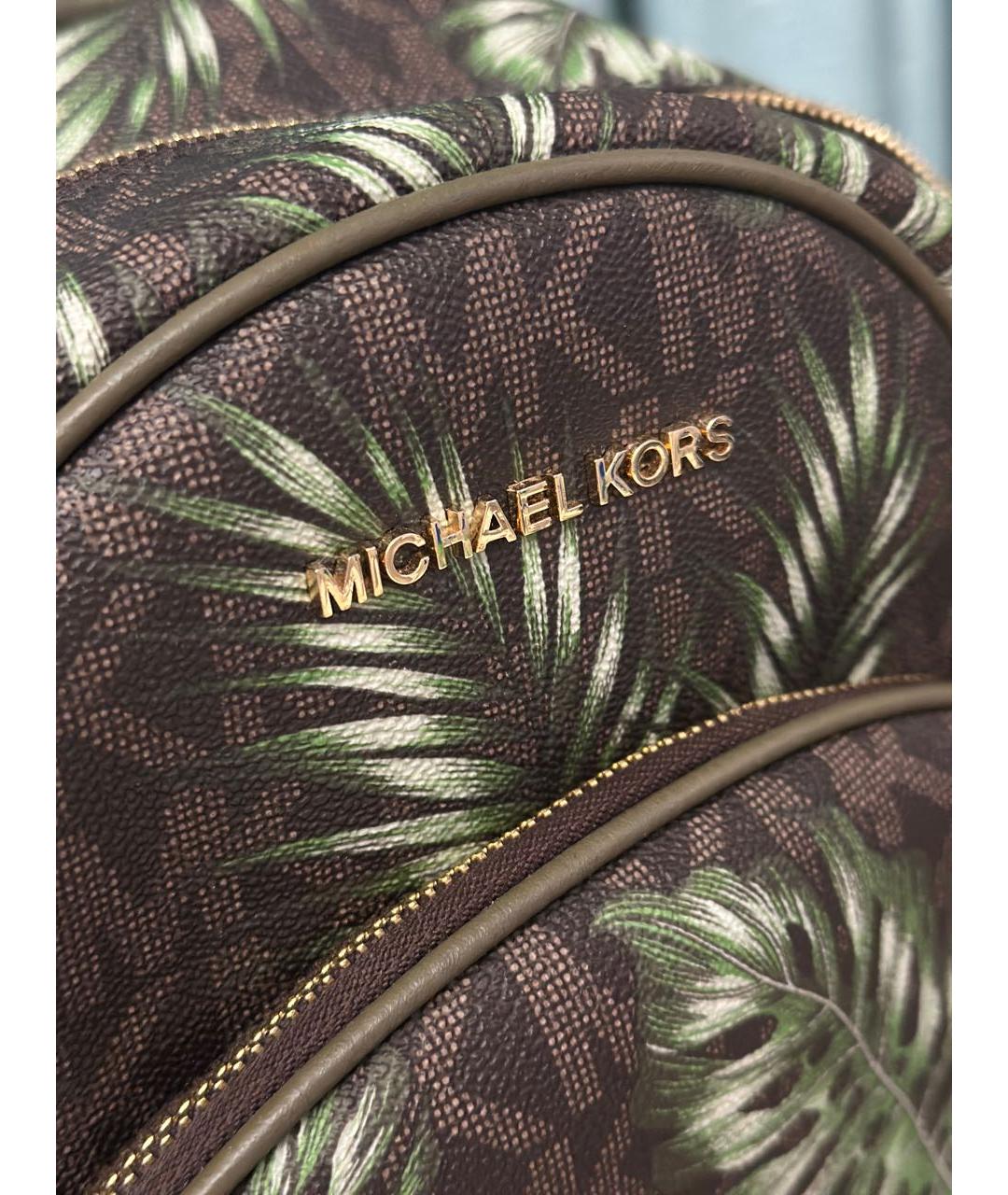 MICHAEL KORS Зеленый рюкзак, фото 7