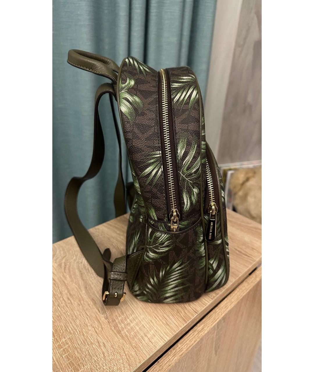 MICHAEL KORS Зеленый рюкзак, фото 3