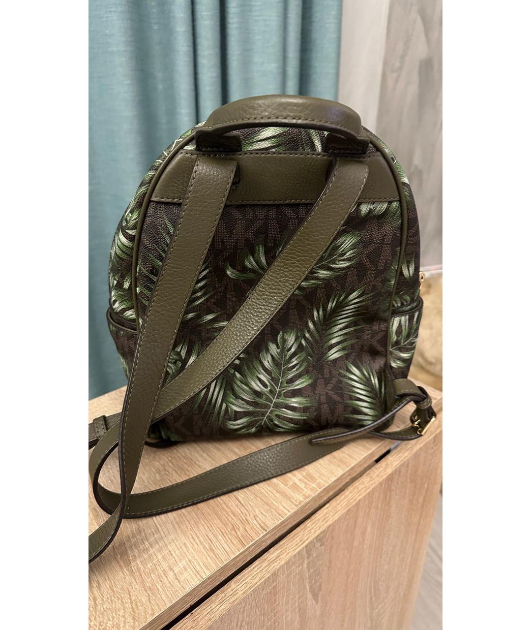 MICHAEL KORS Зеленый рюкзак, фото 2