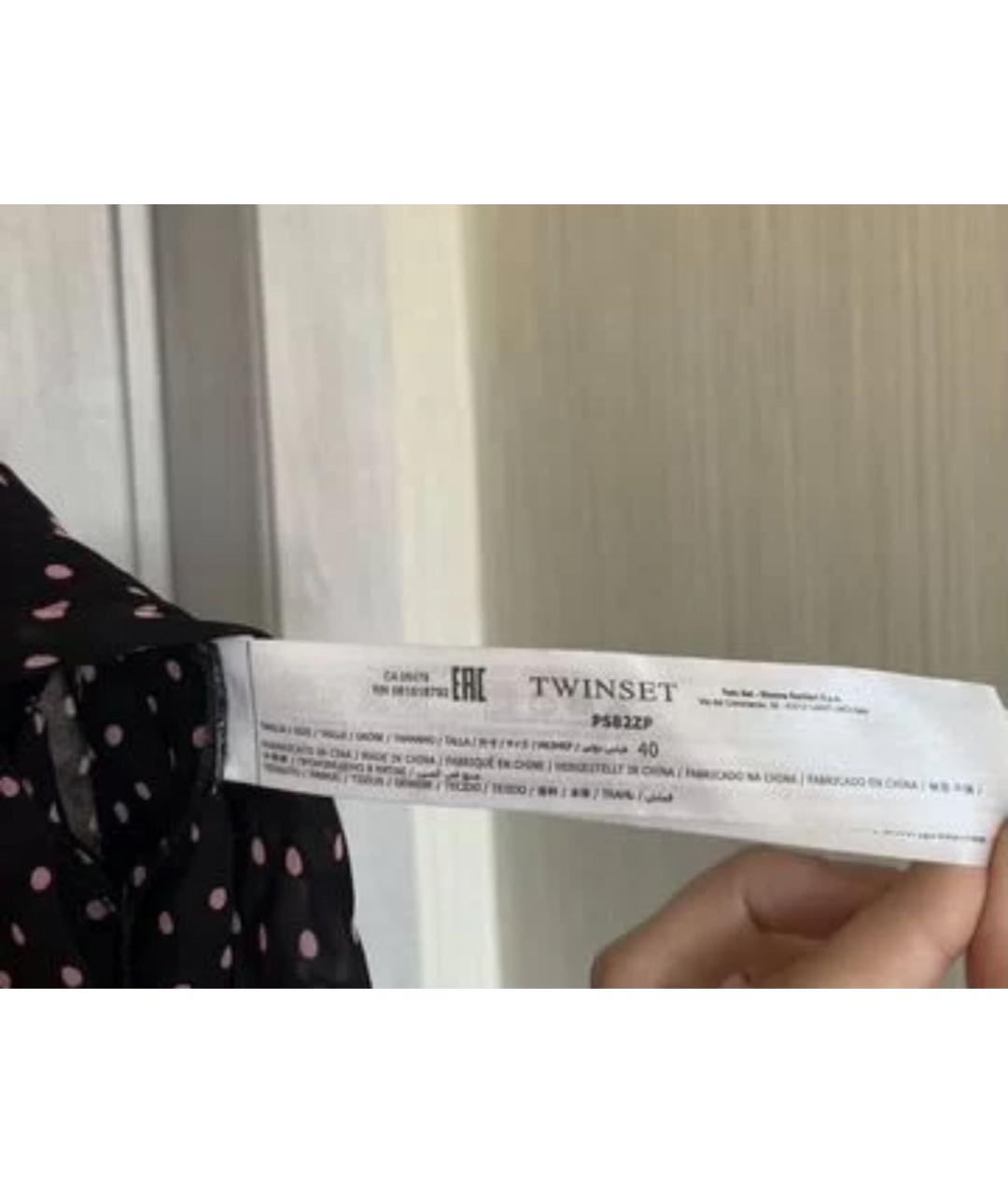 TWIN-SET Мульти вискозная блузы, фото 6