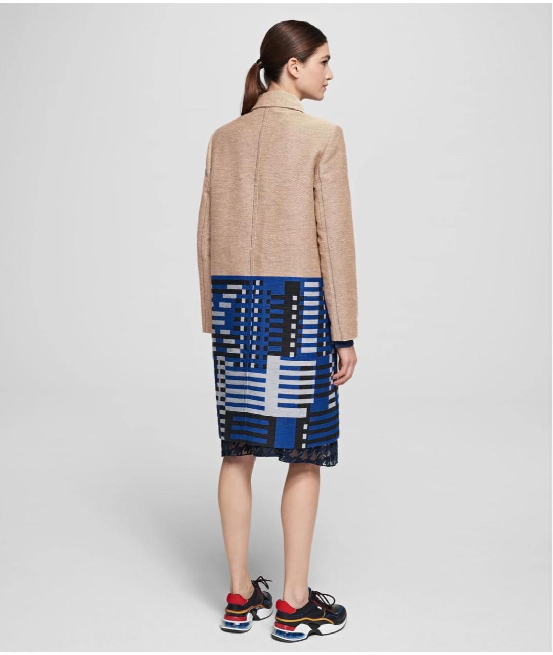 KARL LAGERFELD Мульти хлопковое пальто, фото 8