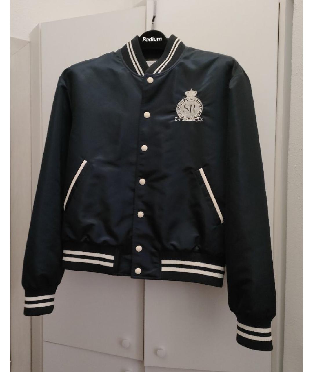 SPORTY AND RICH Темно-синяя полиамидовая куртка, фото 5