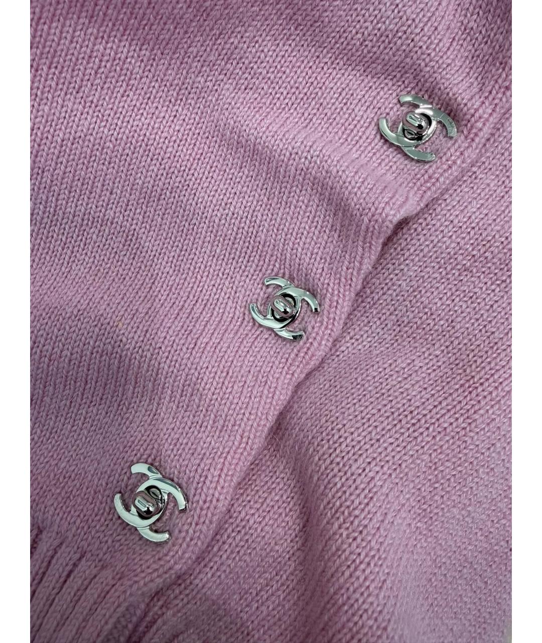 CHANEL Розовый джемпер / свитер, фото 3