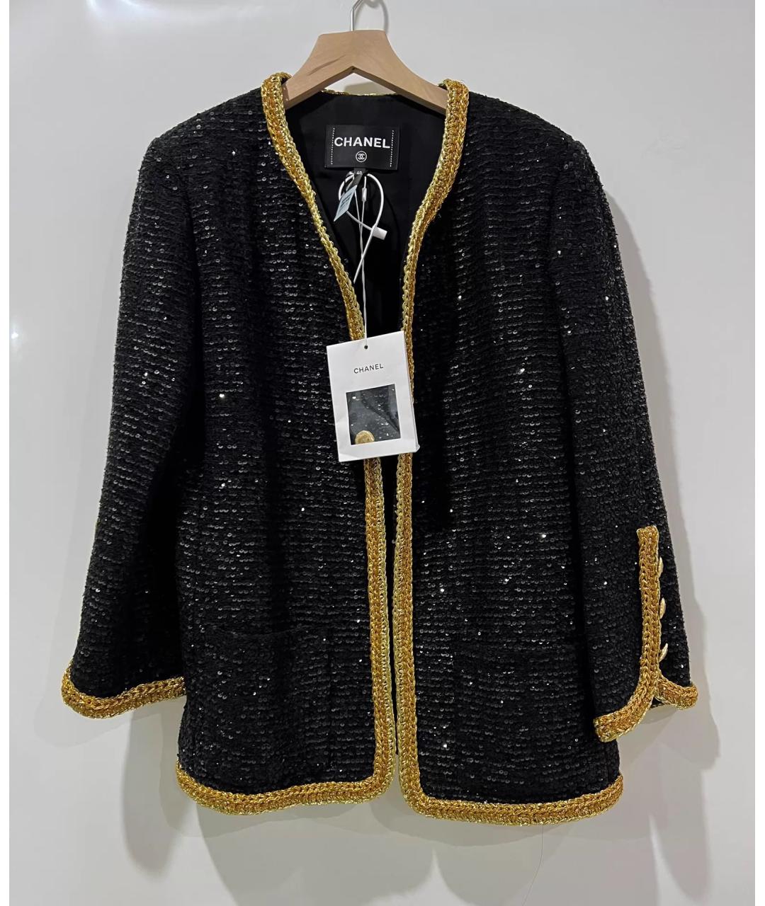 CHANEL Черный жакет/пиджак, фото 8