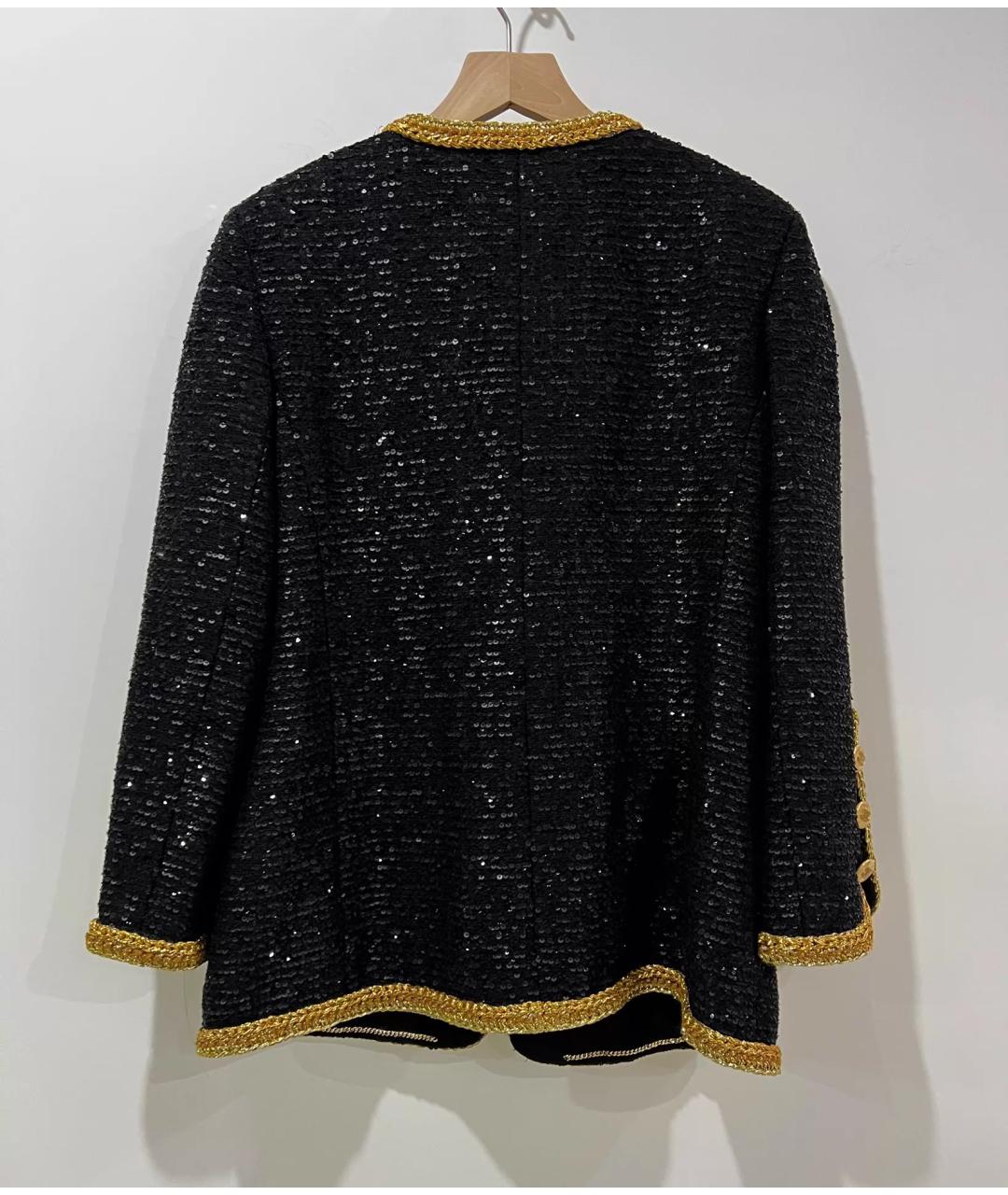 CHANEL Черный жакет/пиджак, фото 2