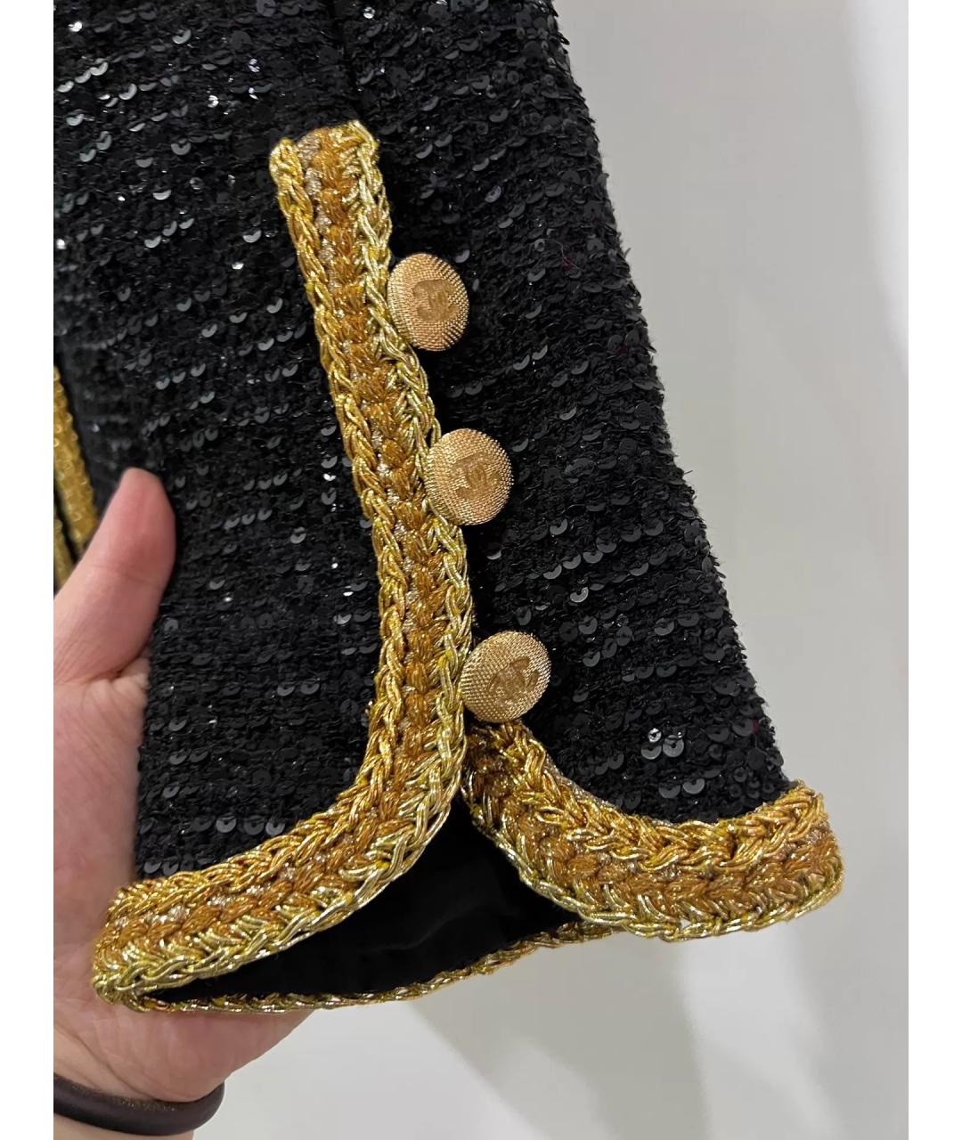 CHANEL Черный жакет/пиджак, фото 5