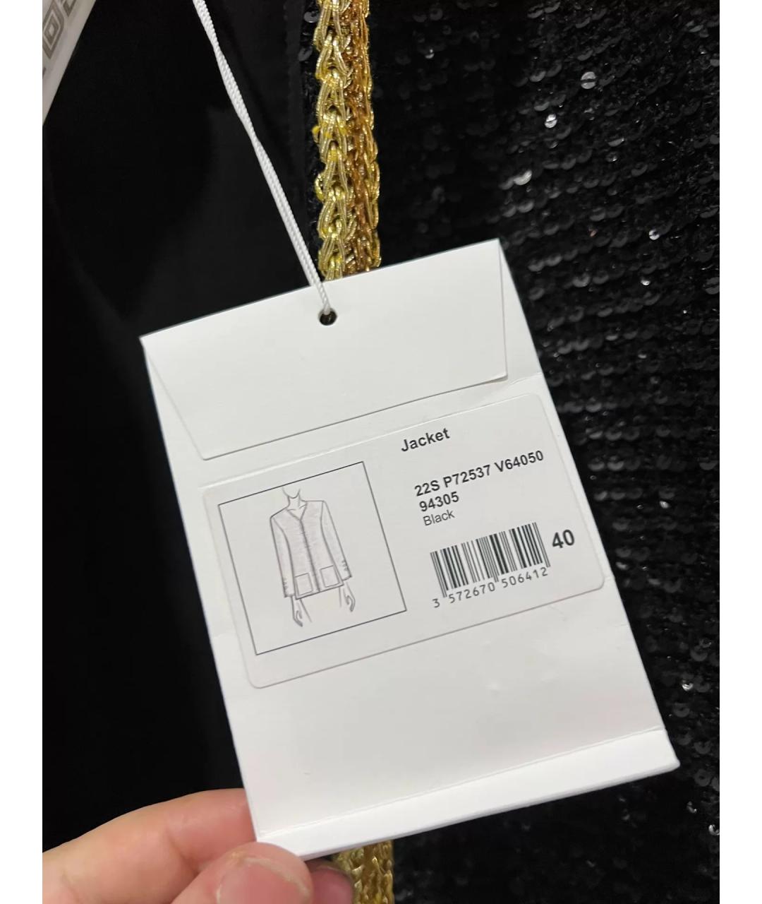 CHANEL Черный жакет/пиджак, фото 4