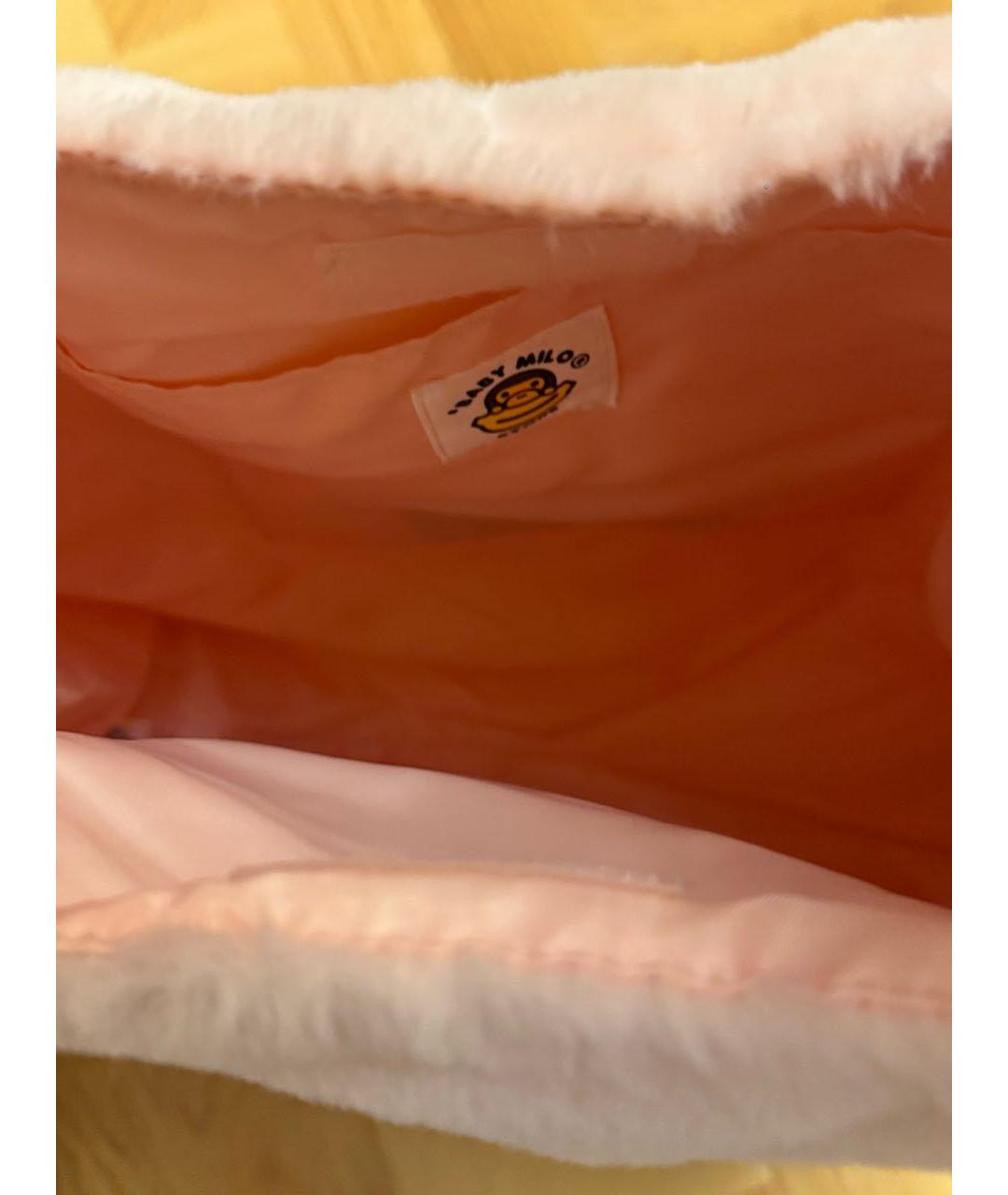 BAPE Розовая сумка тоут, фото 5