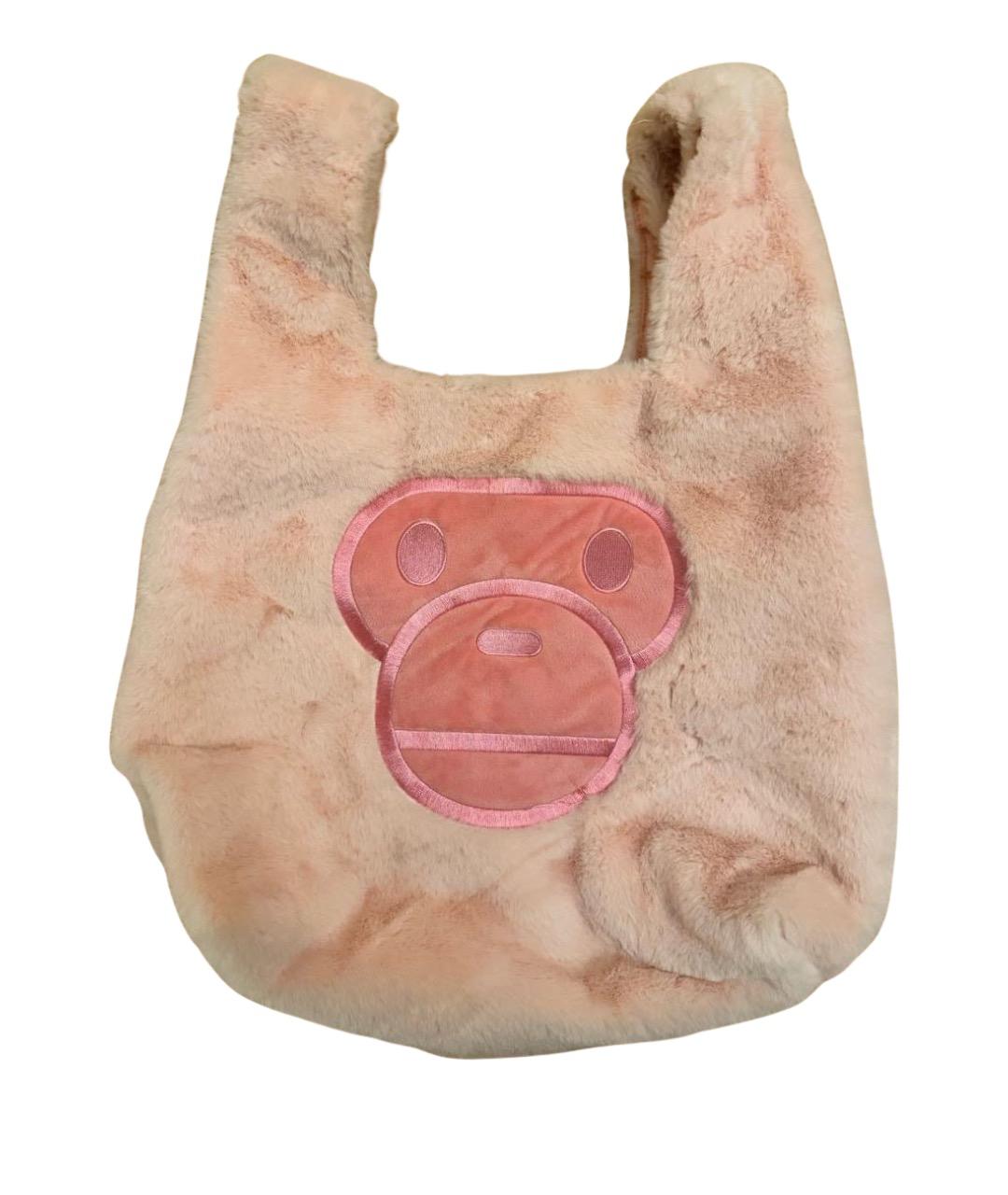 BAPE Розовая сумка тоут, фото 1