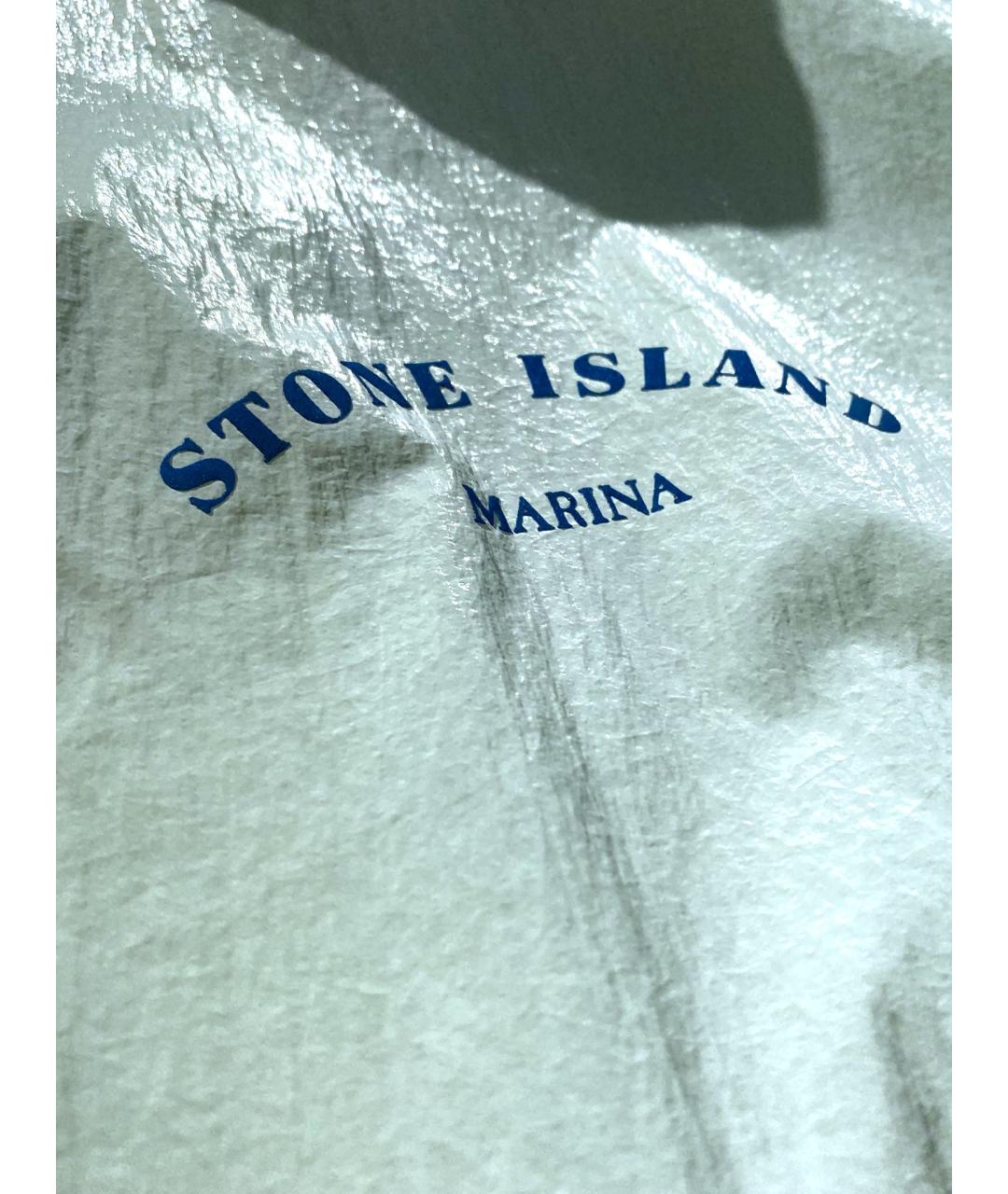 STONE ISLAND Салатовая полиамидовая куртка, фото 9