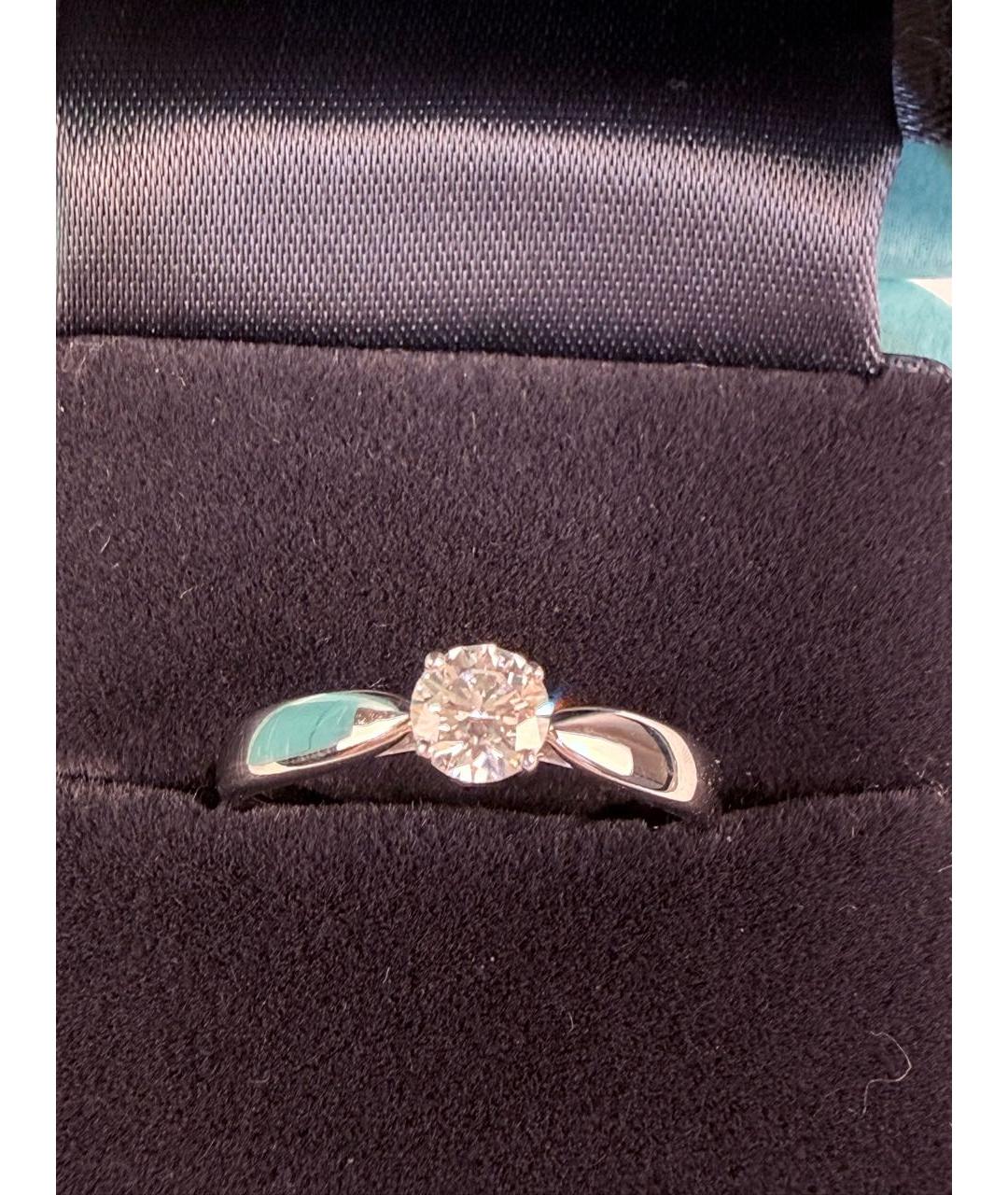 TIFFANY&CO Серебряное платиновое кольцо, фото 3